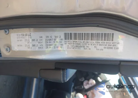 2016 Jeep Cherokee Sport z USA, uszkodzony, nr VIN 1C4PJLAB6GW264795